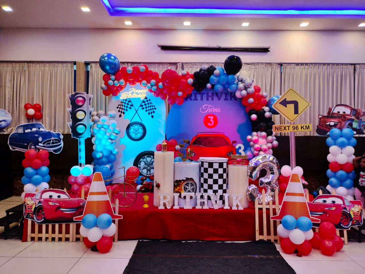 S.L. Partylines event setup